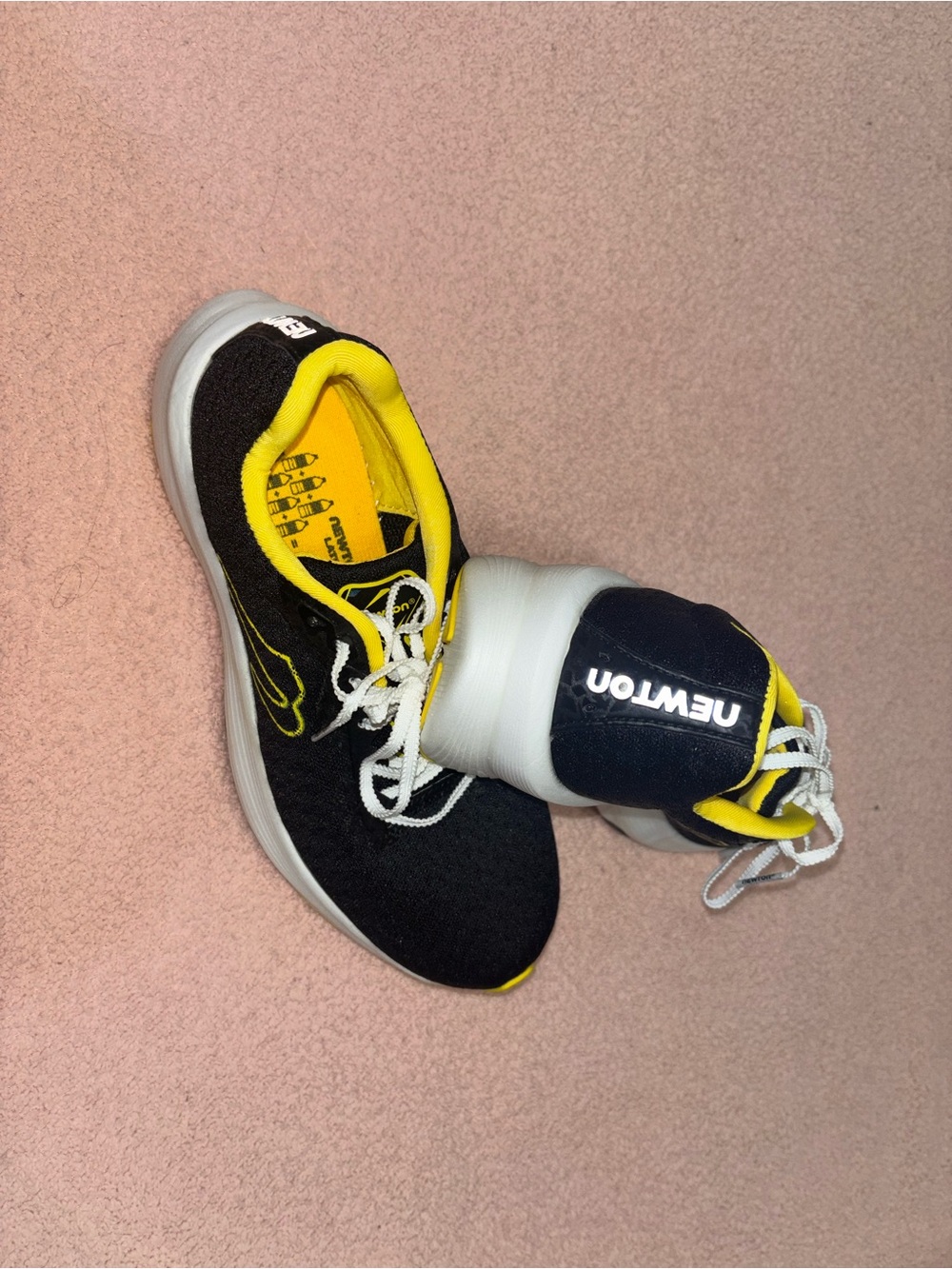 Newton Black and Yellow Running Shoes - Picture 11 of 11